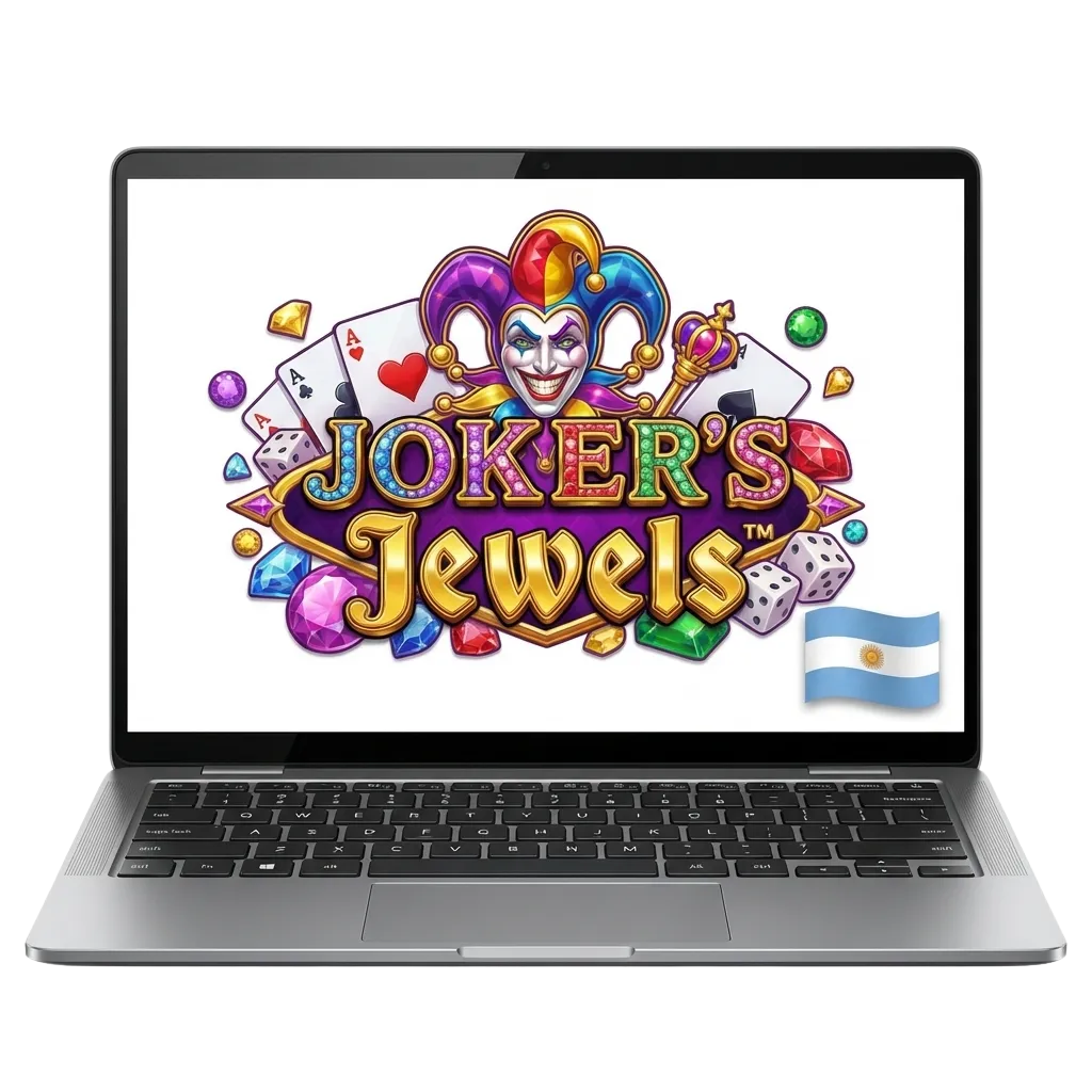 Ilustraci&oacute;n de Joker's Jewels con consejos y estrategias responsables para gestionar saldo y apuestas en casinos de Argentina