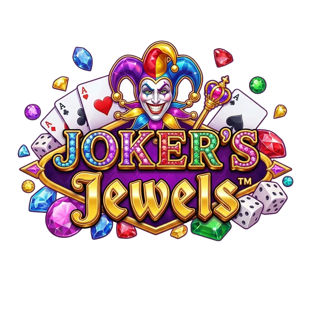 Pantalla de la slot online Joker's Jewels mostrando s&iacute;mbolos de joyas y buf&oacute;n en un casino virtual argentino