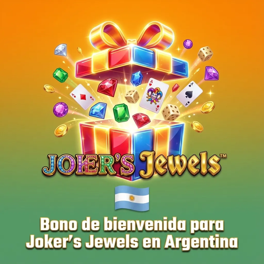 Bono de bienvenida casino en Argentina para Joker's Jewels Lucky Star, hasta 500% en 4 dep&oacute;sitos, m&aacute;ximo 2.800 $