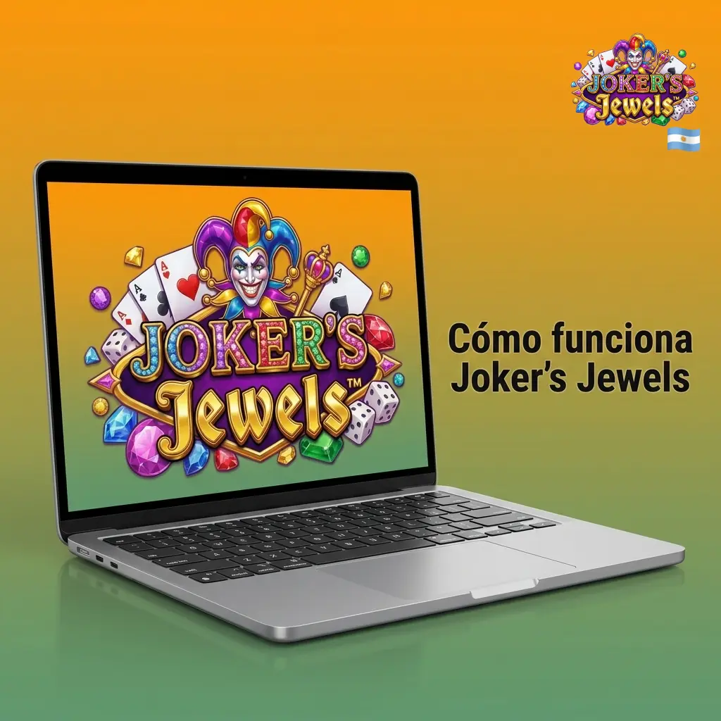 Mecánica básica de Joker's Jewels: giros, apuestas y líneas ganadoras en esta slot online