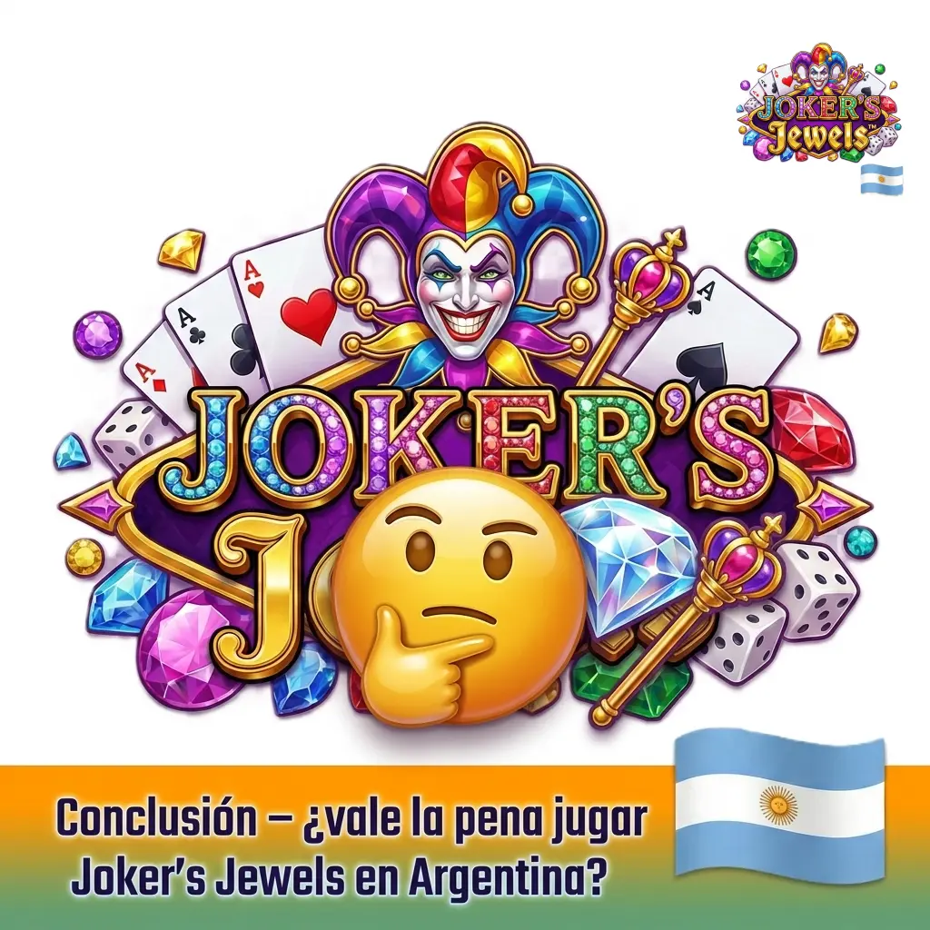 Joker's Jewels tragamonedas en Argentina: RTP 96,50%, volatilidad media y apuestas flexibles para juego responsable