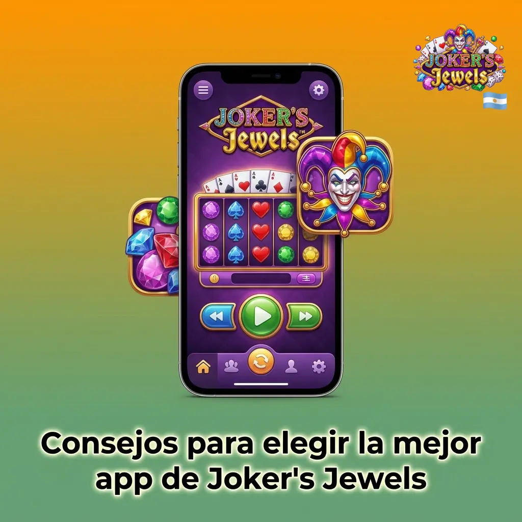 Consejos para elegir la mejor app de Joker's Jewels en Argentina: pagos, bonos y compatibilidad móvil